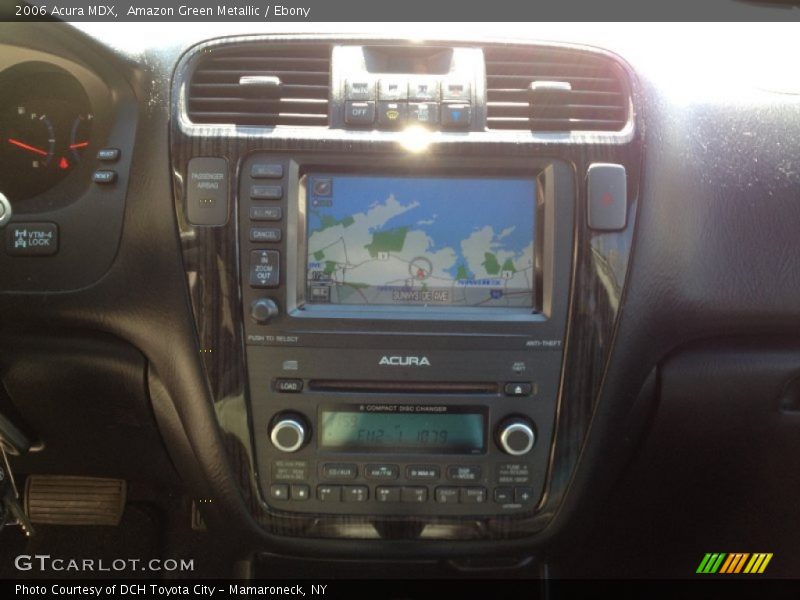 Amazon Green Metallic / Ebony 2006 Acura MDX