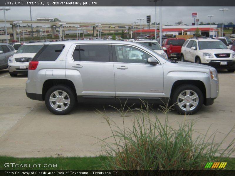 Quicksilver Metallic / Jet Black 2012 GMC Terrain SLE