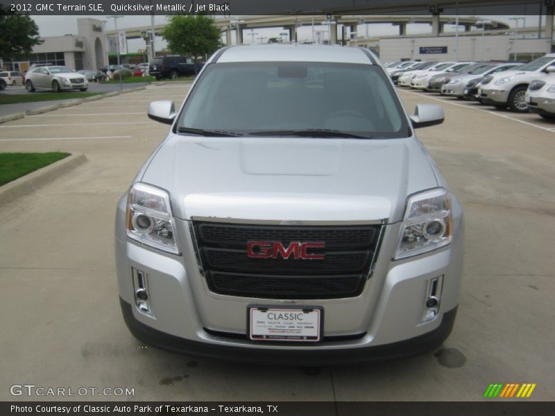 Quicksilver Metallic / Jet Black 2012 GMC Terrain SLE