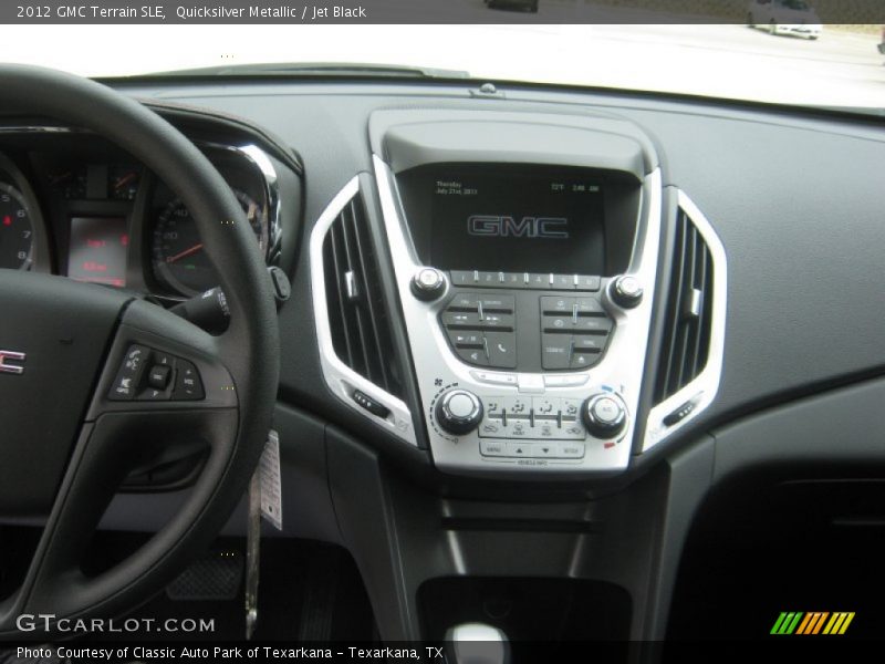 Quicksilver Metallic / Jet Black 2012 GMC Terrain SLE