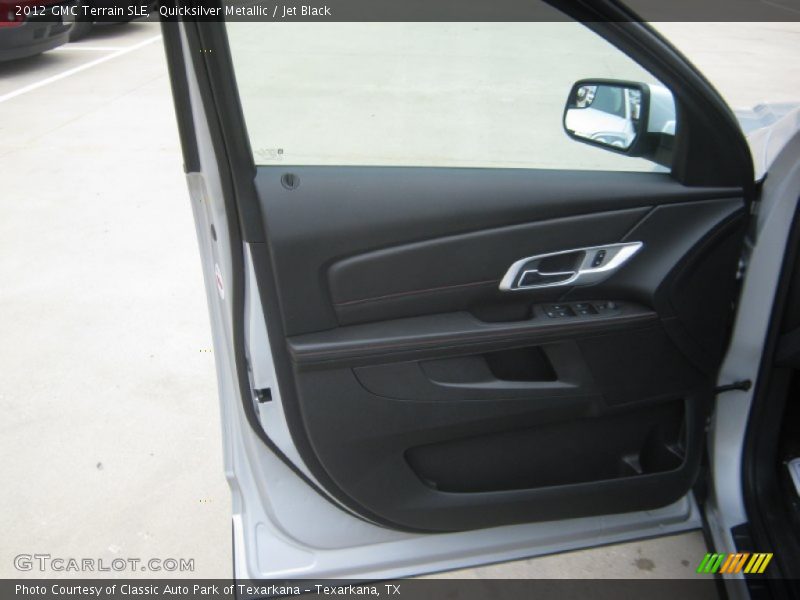 Quicksilver Metallic / Jet Black 2012 GMC Terrain SLE