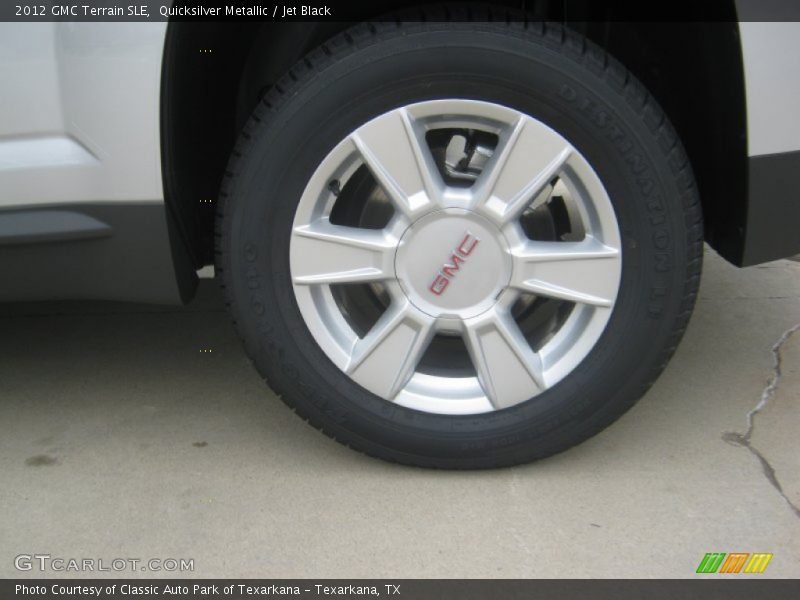 Quicksilver Metallic / Jet Black 2012 GMC Terrain SLE