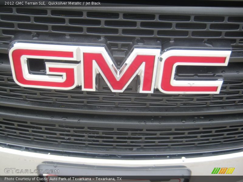 Quicksilver Metallic / Jet Black 2012 GMC Terrain SLE