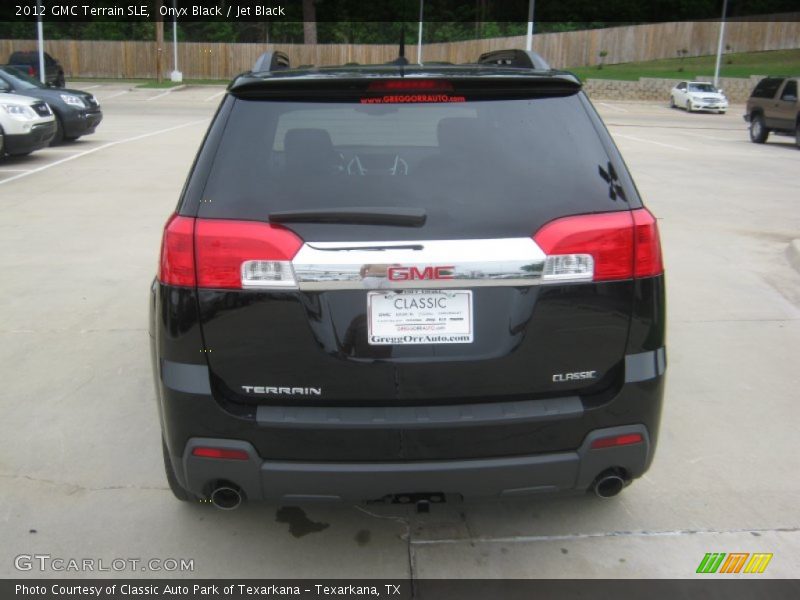 Onyx Black / Jet Black 2012 GMC Terrain SLE