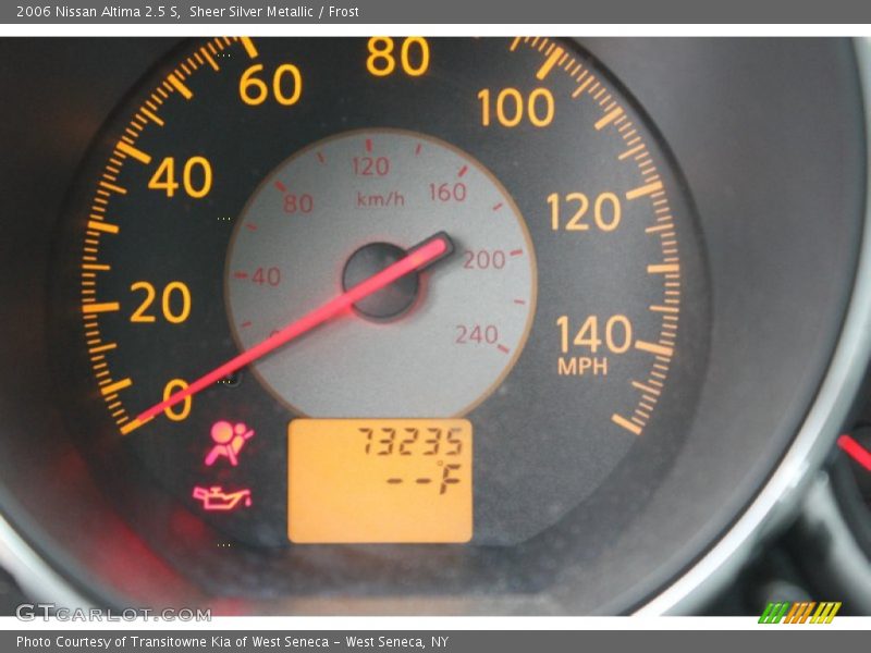 Sheer Silver Metallic / Frost 2006 Nissan Altima 2.5 S