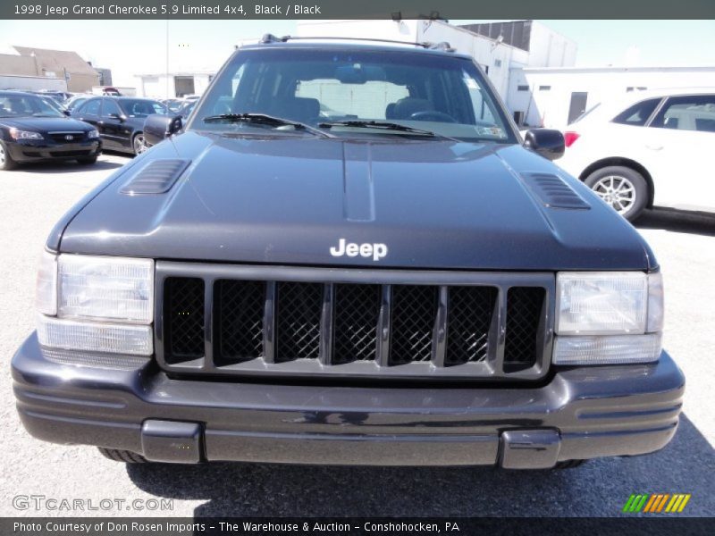 Black / Black 1998 Jeep Grand Cherokee 5.9 Limited 4x4