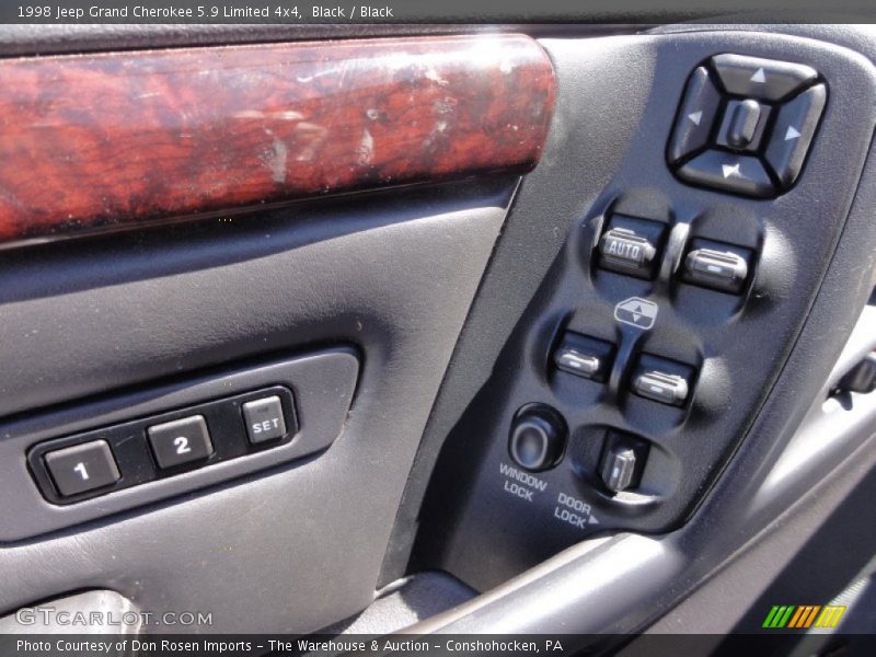 Controls of 1998 Grand Cherokee 5.9 Limited 4x4