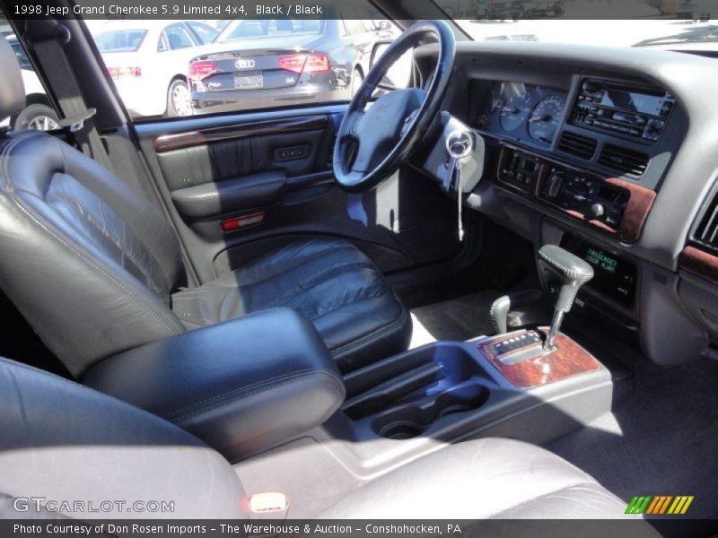 Black / Black 1998 Jeep Grand Cherokee 5.9 Limited 4x4