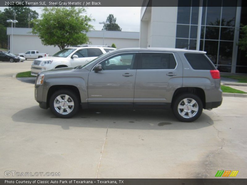Steel Gray Metallic / Jet Black 2012 GMC Terrain SLE