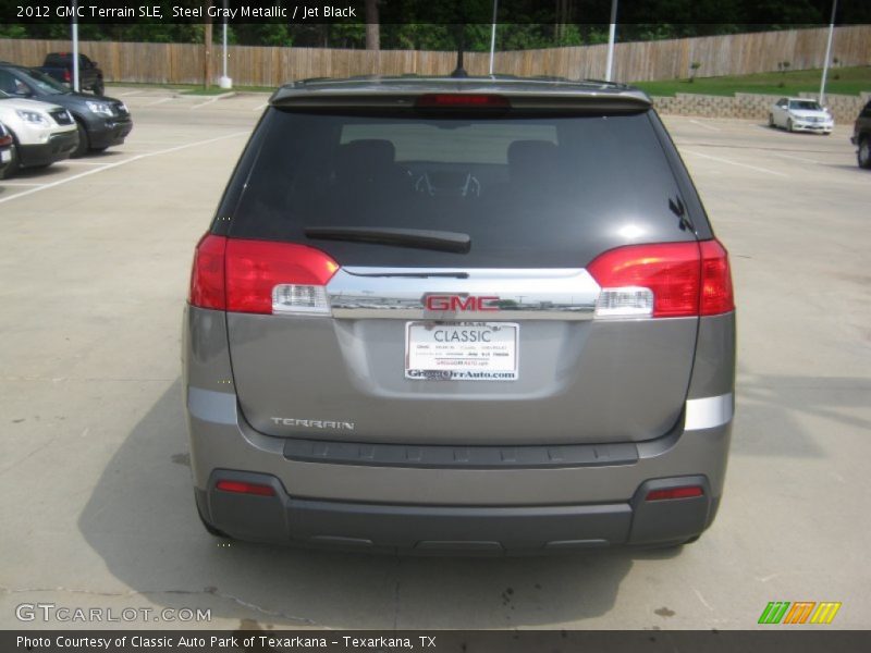 Steel Gray Metallic / Jet Black 2012 GMC Terrain SLE