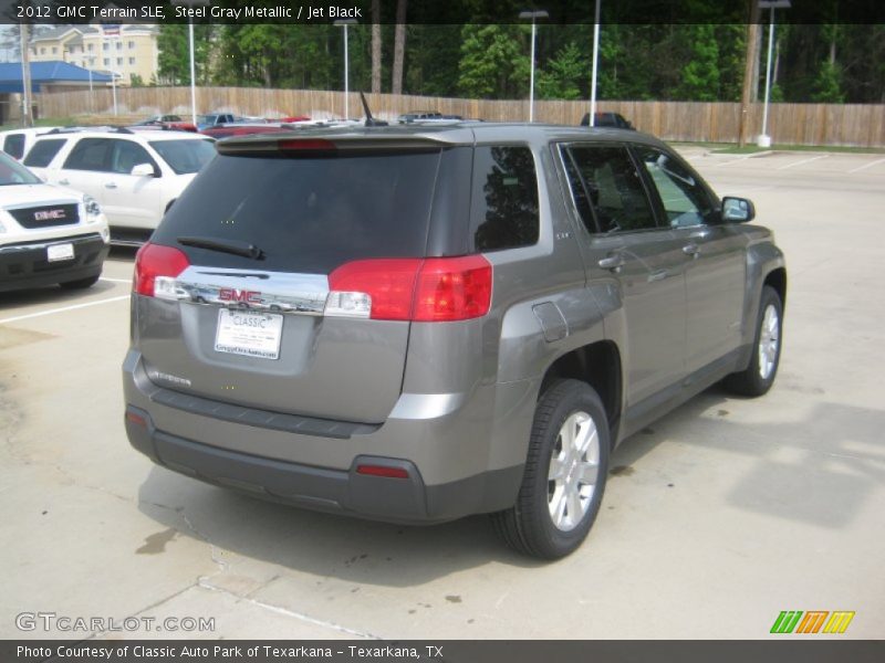 Steel Gray Metallic / Jet Black 2012 GMC Terrain SLE