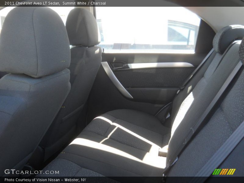 Summit White / Charcoal 2011 Chevrolet Aveo LT Sedan