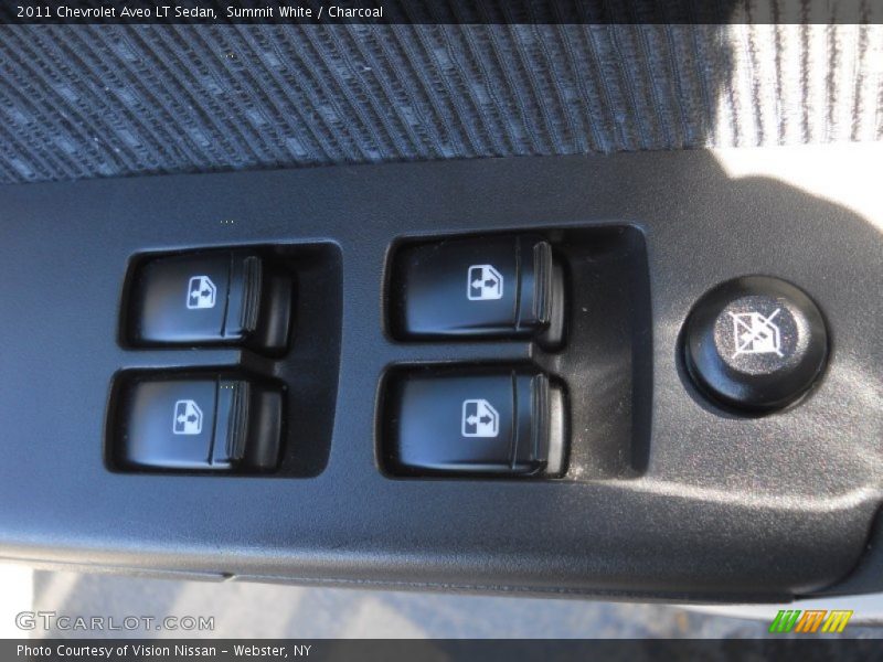 Summit White / Charcoal 2011 Chevrolet Aveo LT Sedan