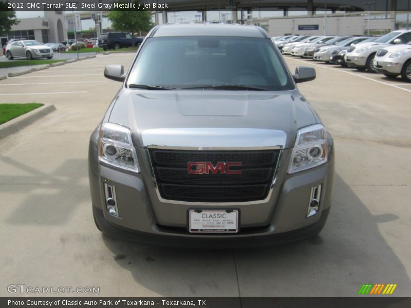 Steel Gray Metallic / Jet Black 2012 GMC Terrain SLE