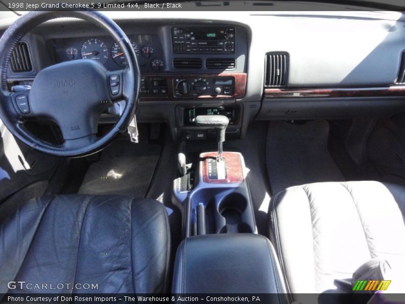 Black / Black 1998 Jeep Grand Cherokee 5.9 Limited 4x4
