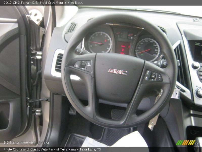 Steel Gray Metallic / Jet Black 2012 GMC Terrain SLE