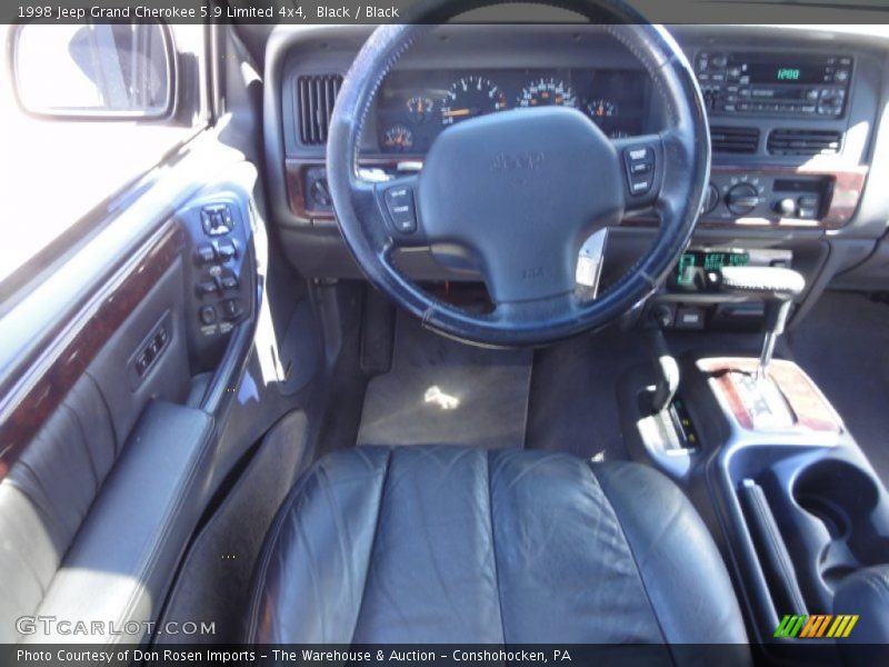 Black / Black 1998 Jeep Grand Cherokee 5.9 Limited 4x4