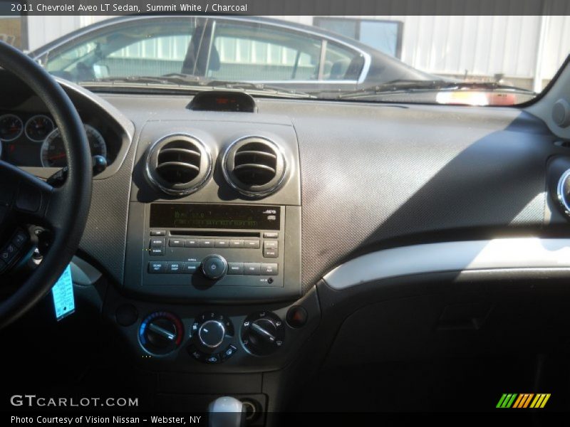 Summit White / Charcoal 2011 Chevrolet Aveo LT Sedan