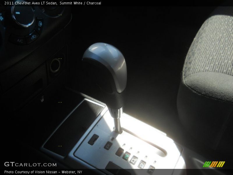 Summit White / Charcoal 2011 Chevrolet Aveo LT Sedan