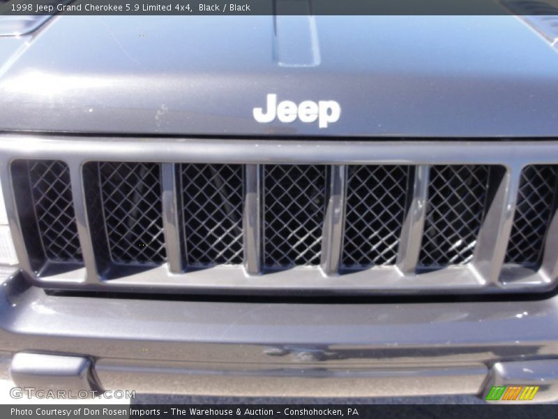 Black / Black 1998 Jeep Grand Cherokee 5.9 Limited 4x4