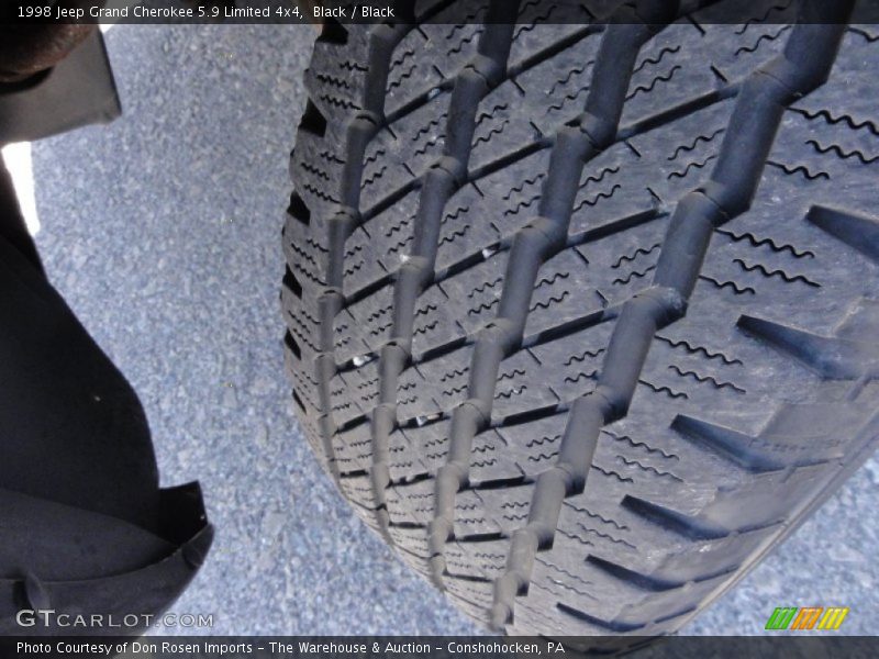 Black / Black 1998 Jeep Grand Cherokee 5.9 Limited 4x4