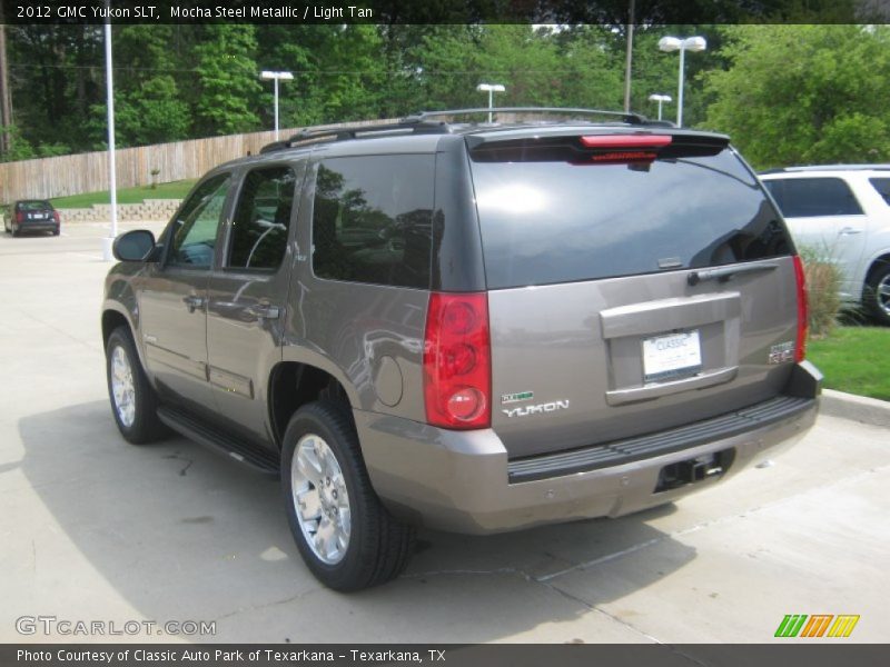 Mocha Steel Metallic / Light Tan 2012 GMC Yukon SLT