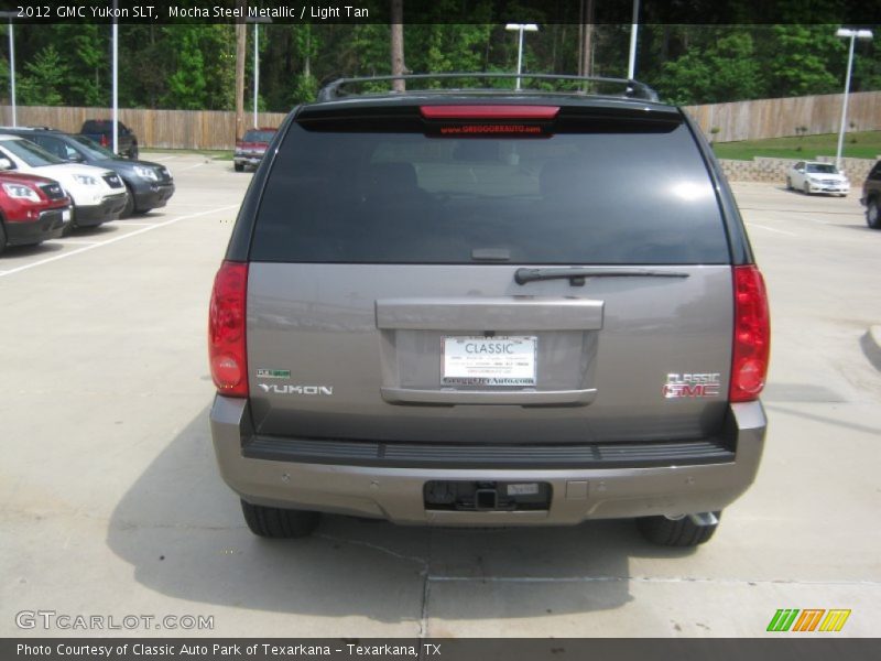 Mocha Steel Metallic / Light Tan 2012 GMC Yukon SLT