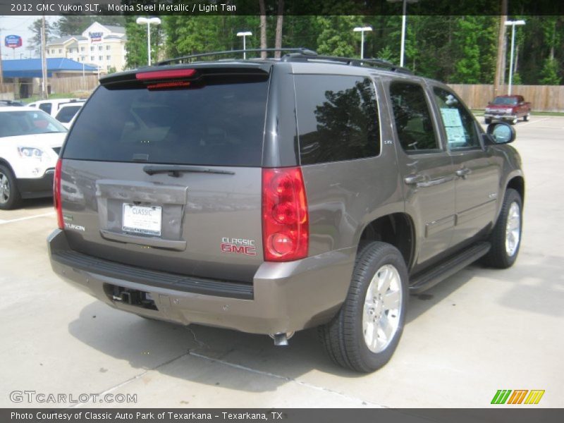 Mocha Steel Metallic / Light Tan 2012 GMC Yukon SLT