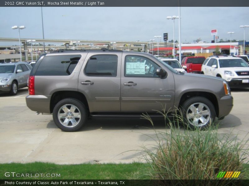 Mocha Steel Metallic / Light Tan 2012 GMC Yukon SLT