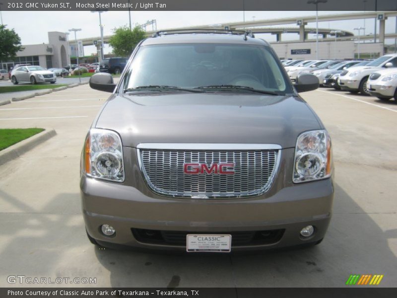 Mocha Steel Metallic / Light Tan 2012 GMC Yukon SLT