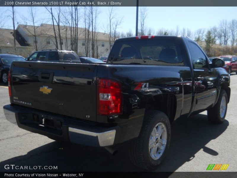 Black / Ebony 2008 Chevrolet Silverado 1500 LT Regular Cab 4x4