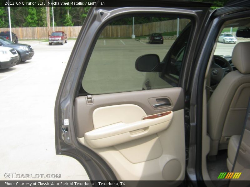 Mocha Steel Metallic / Light Tan 2012 GMC Yukon SLT