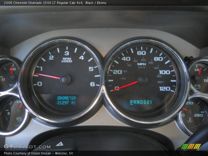 Black / Ebony 2008 Chevrolet Silverado 1500 LT Regular Cab 4x4