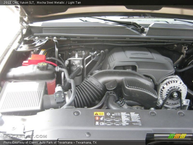 Mocha Steel Metallic / Light Tan 2012 GMC Yukon SLT