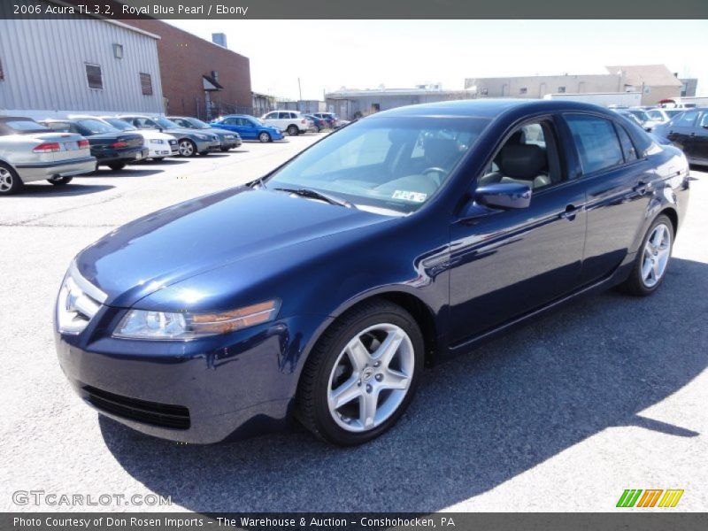 Royal Blue Pearl / Ebony 2006 Acura TL 3.2