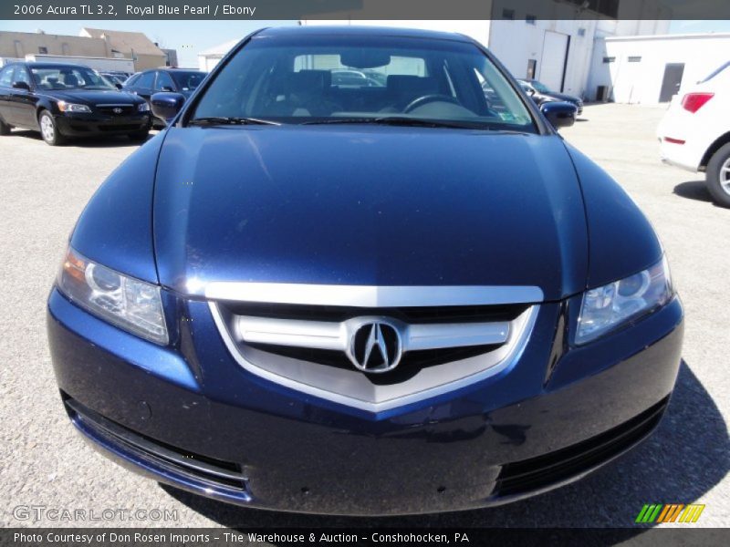 Royal Blue Pearl / Ebony 2006 Acura TL 3.2