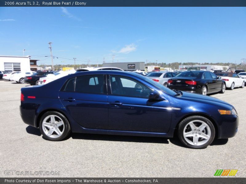 Royal Blue Pearl / Ebony 2006 Acura TL 3.2