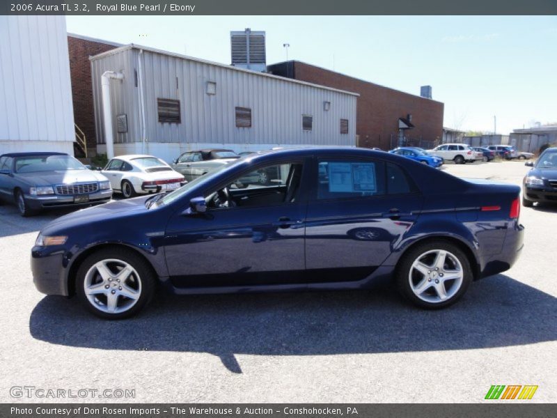 Royal Blue Pearl / Ebony 2006 Acura TL 3.2