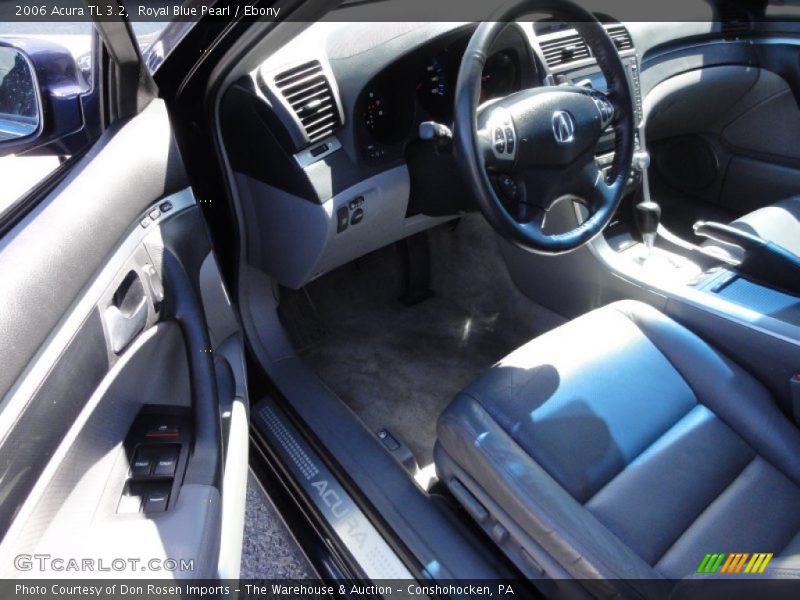 Royal Blue Pearl / Ebony 2006 Acura TL 3.2