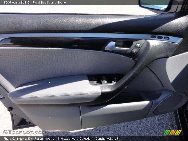Royal Blue Pearl / Ebony 2006 Acura TL 3.2
