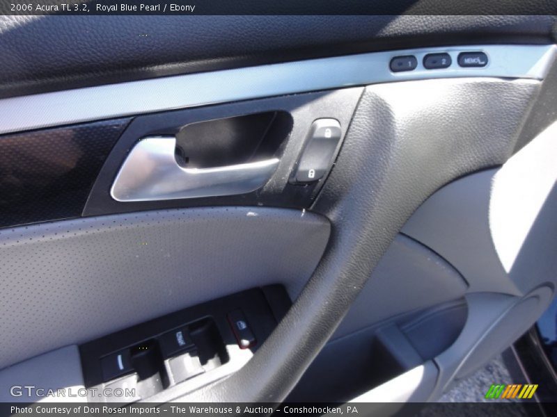 Royal Blue Pearl / Ebony 2006 Acura TL 3.2