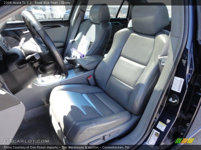 Royal Blue Pearl / Ebony 2006 Acura TL 3.2