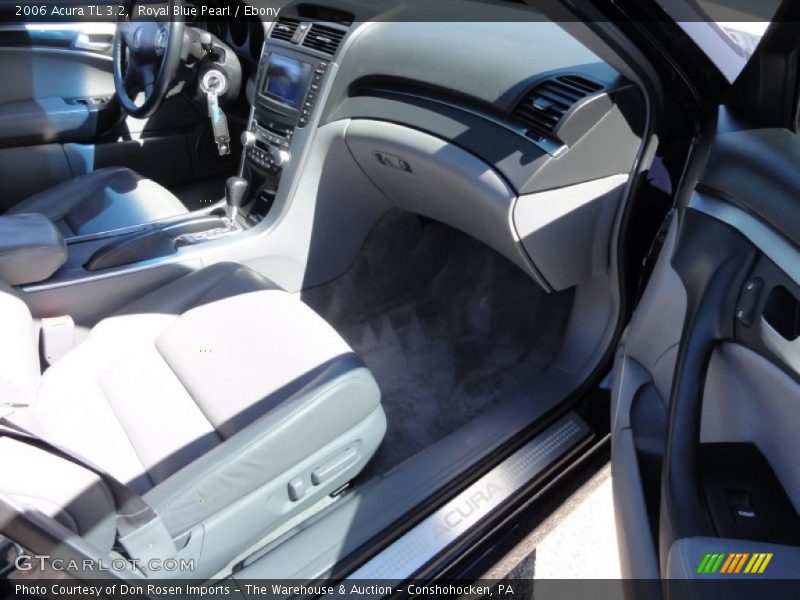 Royal Blue Pearl / Ebony 2006 Acura TL 3.2