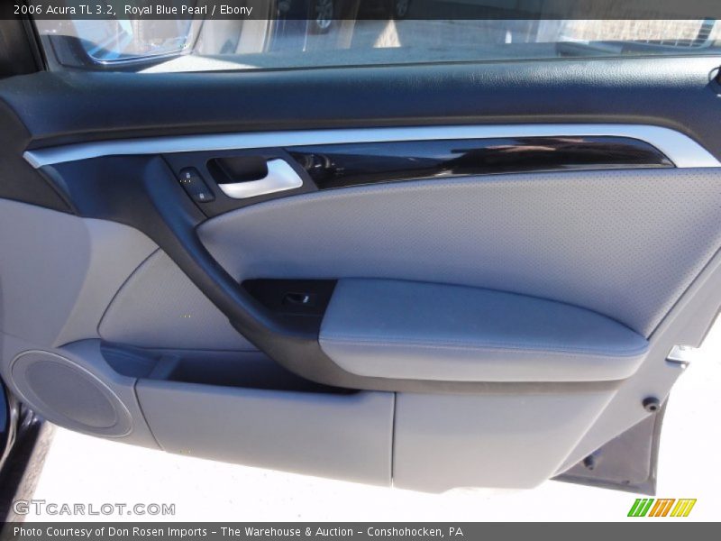 Royal Blue Pearl / Ebony 2006 Acura TL 3.2