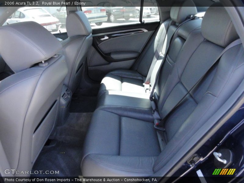 Royal Blue Pearl / Ebony 2006 Acura TL 3.2