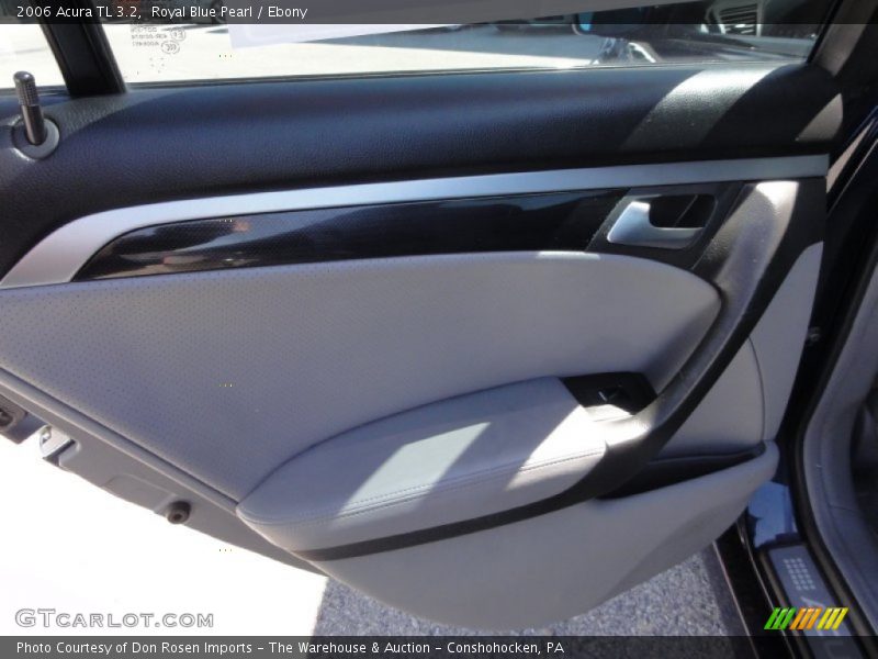 Royal Blue Pearl / Ebony 2006 Acura TL 3.2