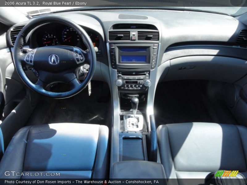Royal Blue Pearl / Ebony 2006 Acura TL 3.2