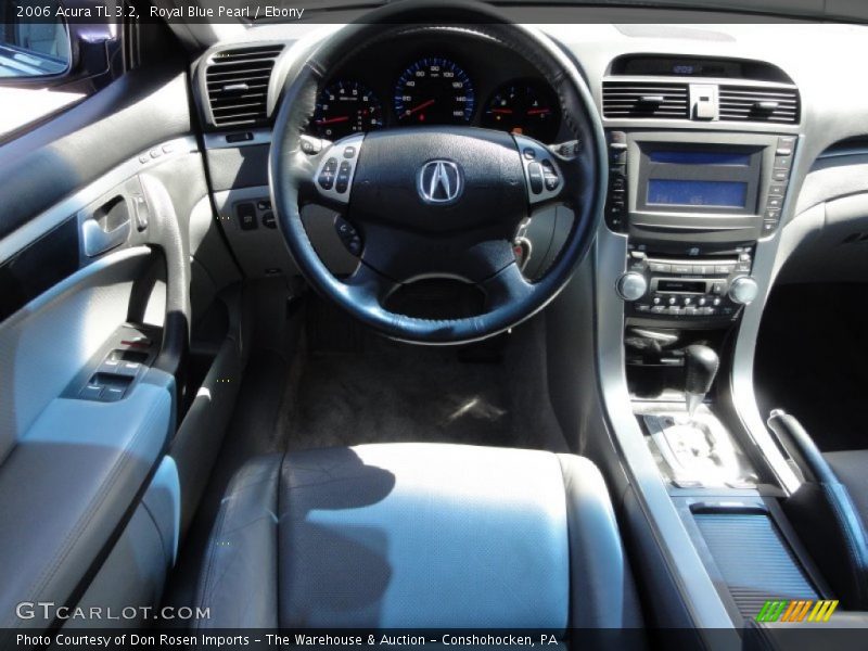 Royal Blue Pearl / Ebony 2006 Acura TL 3.2
