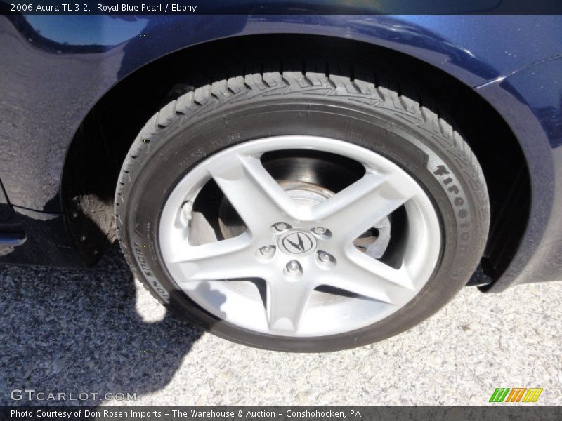 Royal Blue Pearl / Ebony 2006 Acura TL 3.2