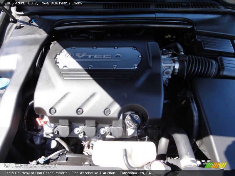 Royal Blue Pearl / Ebony 2006 Acura TL 3.2